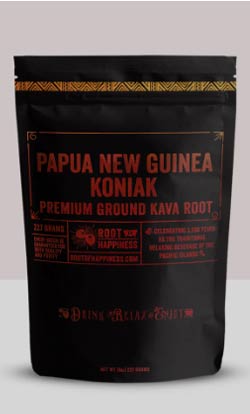 Papua New Guinea Koniak superior ground kava root powder, ½ lb bag