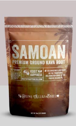 Samoan premium ground kava root powder, ½ lb bag