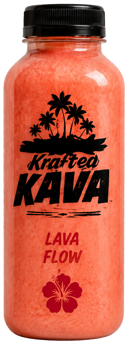 Lava Flow kava drink